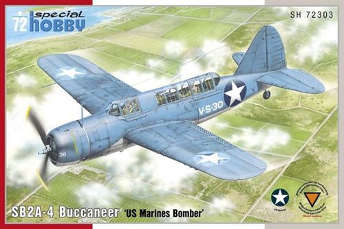  Sb2a-4 Buccaneer Us Marines Bomber - 1:72e - Special Hobby
