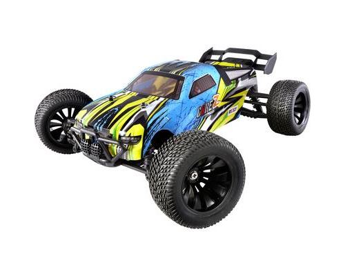 Reely CORE Z brushed 1:10 XS Véhicule RC débutant électrique Truggy 4 roues motrices (4WD) prêt à fonctionner (RtR) 2,4 GHz avec accu et câble de charge