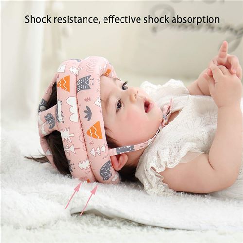 Casque Bebe Anti Choc Protection Frohud 40 53cm Vert Autres Protection Et Securite Achat Prix Fnac