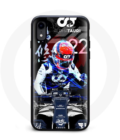Coque Iphone XR Yuki Formula 1 Tsunoda Maniacase