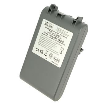 Batterie Aspirateur 21.6V Dyson V6 DC62 DC59 DC61 DC58 Animal DC72 DC74  4.0Ah - Accessoire aspirateur et cireuse à la Fnac