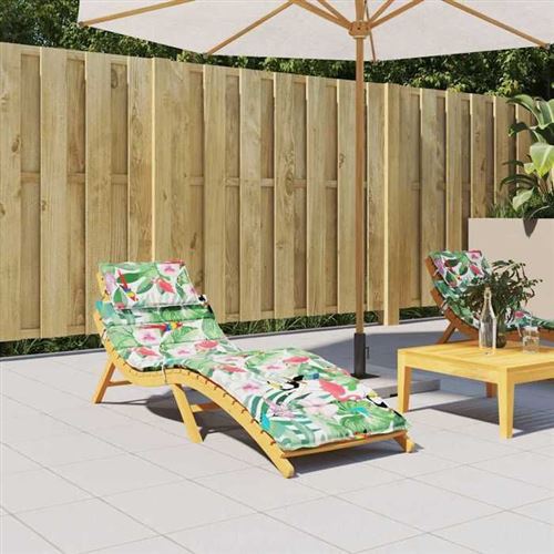 Vidaxl Coussin De Chaise Longue Multicolore Tissu Oxford - Image 3