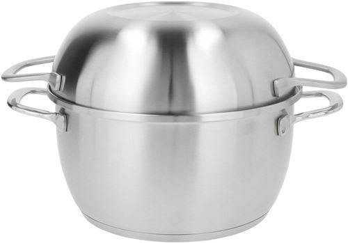 Demeyere - Specialties 3 Mosselpot Hoog 20 Cm Met Deksel - 10823 - 5412191108239