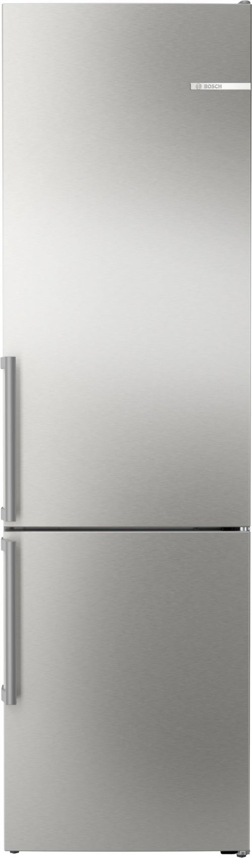 Série 6 Réfrigérateur Combiné Pose-Libre 203 X 60 Cm Acier Brossé Anti-Traces Kgn39Aiat
