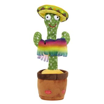 Peluche Déco "Cactus Musical Dansant" 31cm Vert - 1