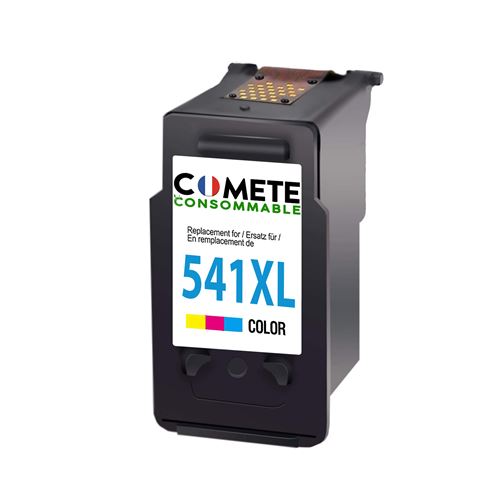 COMETE CONSOMMABLE  541 XL 1 Cartouche d'encre compatible avec CANON CL-541 XL CL541 XL 541XL Couleur
