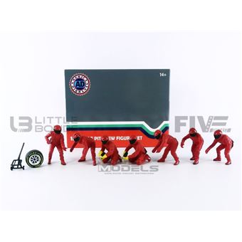 TRUESCALE F1 PIT CREW FIGURINES Team Tyrrell 1976 (Resin model