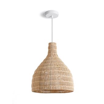 TechBrey Suspension Rotin Kegle Naturel - 1