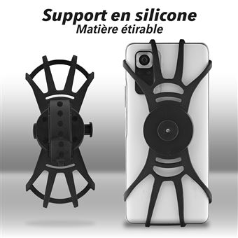 TNB URBAN MOOV - Support flexible vélo/trottinette universel pour Smartphones - noir
