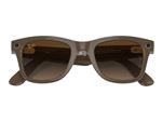 Lunettes de soleil Ray-Ban Stories Wayfarer Marron