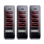 Pack de 3 Télécommandes SOMMER 4018