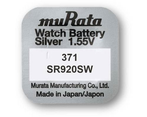 0€05 sur Murata SR920SW-PBWW Pile bouton 371 oxyde dargent 40 mAh 1.55 V 10  pc(s) - Équipements électriques - Achat & prix