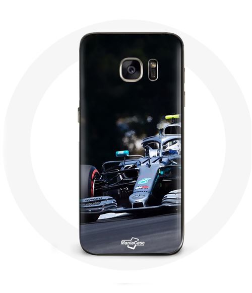 Coque pour Samsung Galaxy S6 Formule 1 Valtteri Bottas Pilote automobile F1 Noir Maniacase