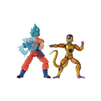 Blue Goku Vs Golden Frieza Dragon Ball Super - Bandai Multicolore