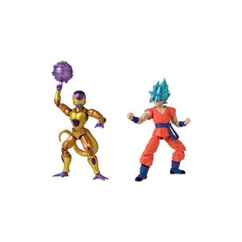 Blue Goku Vs Golden Frieza Dragon Ball Super - Bandai Multicolore