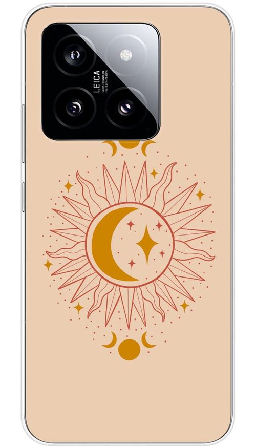 Coque en silicone imprimée compatible Xiaomi 14 Zénith