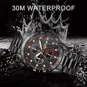 Montre Denvosi à quartz étanche pour homme cote-divoire - Alwafaae shop