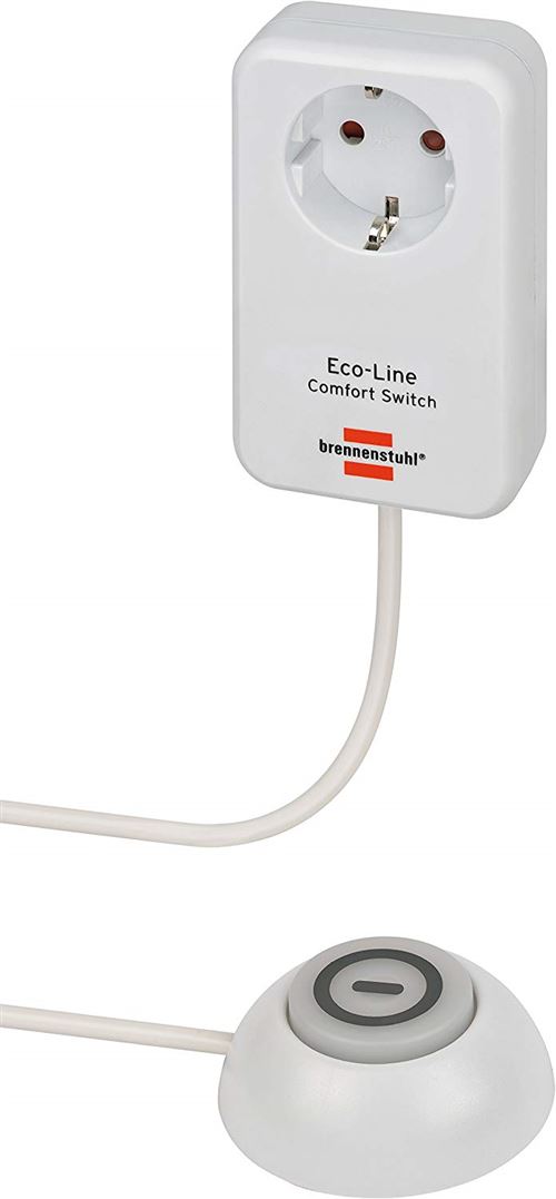 Brennenstuhl Steckdose "Comfort Switch" mit Fußschalter 1,5 m