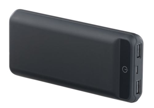 Batterie d'appoint USB ultra plate 20000 mAh / 2,4 A / 12 W