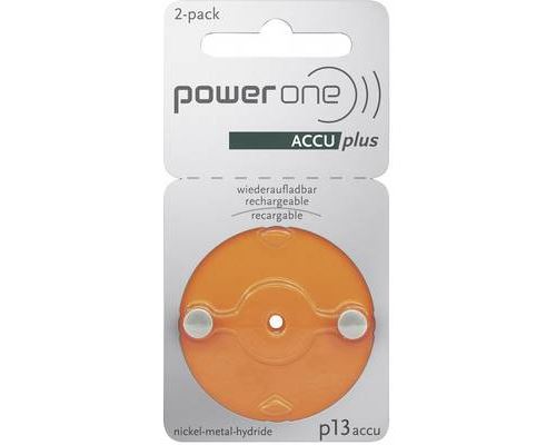Powerone P13 Pile rechargeable pour appareil auditif ZA 13 NiMH 31 mAh 1.2 V