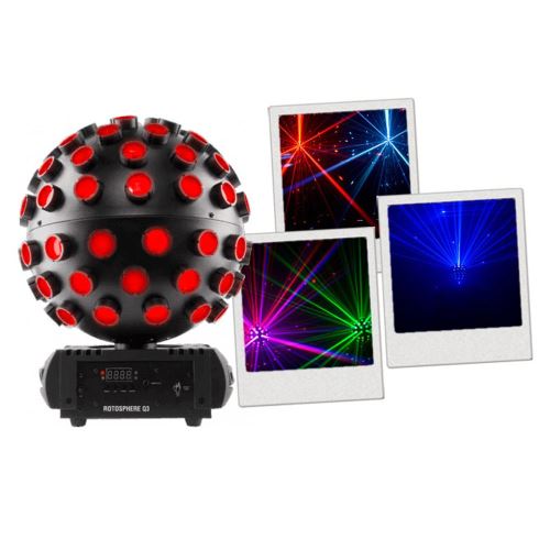 Chauvet DJ Rotosphere Q3 sphère type boule à facettes LED