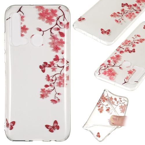 Coque en TPU impression de motifs IMD motif de fleurs pour votre Huawei P20 lite (2019)/Nova 5i