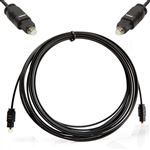 Cable optique Audio Numérique Cordon 5m Toslink HIFI Gaming Xbox One PS4 PS3 Home Cinema