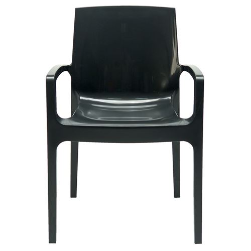 Fauteuil CREAM empilable / Anthracite