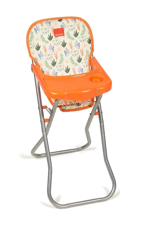 Goula chaise de poupée Jungla 60 cm orange