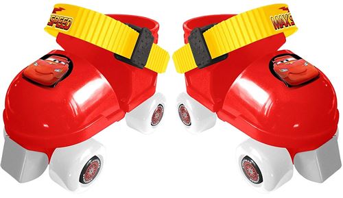 Set patins a roulettes, c/genouilleres, Cars