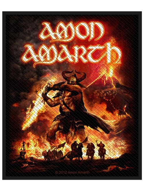 Amon Amarth Patch Surtur Rising 7,5 x 10 cm