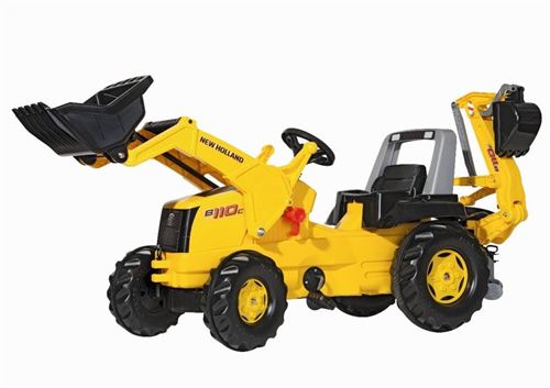 Rolly Toys Tracteur à pédales RollyJunior New jaune Pays - Bas