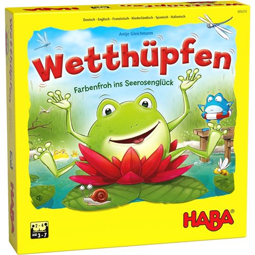 Haba jeu pour enfants (DUKikkersprongen)