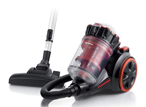 Ariete 2754, Aspirateur sans Sac, Rouge/Noir, 700 W