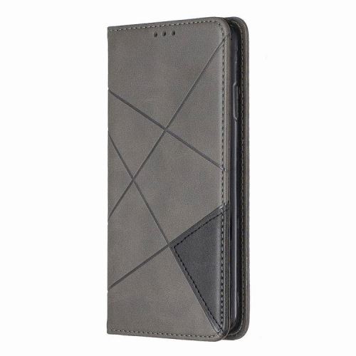 Coque Folio magnétique avec fente pour Apple iPhone 11 6.1 - Gris