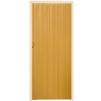 Porte Accordeon Pliante Pvc Salle De Bain Extensible Coulissante Largeur 80 Cm Brun Clair Portes Achat Prix Fnac