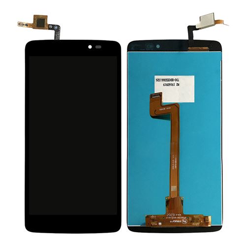 Ecran tactile noir + LCD de remplacement pour Alcatel One Touch Idol 3 5,5 pouces (OT-6045D)