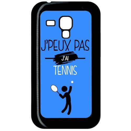 Coque samsung s duos s7562 j peux pas j ai tennis 12