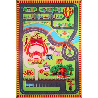 Tapis enfant cirque - 130 x 200 cm - 1