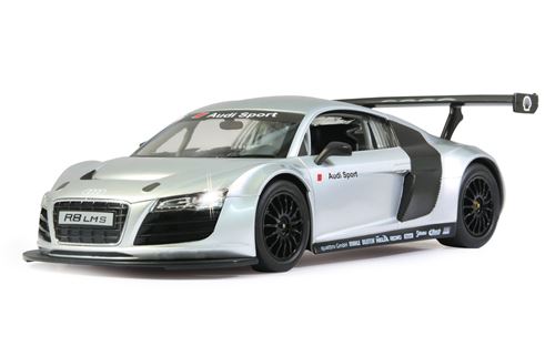 Rastar RC Audi R8 LMS LMS garçons 27 MHz 1:24 argent