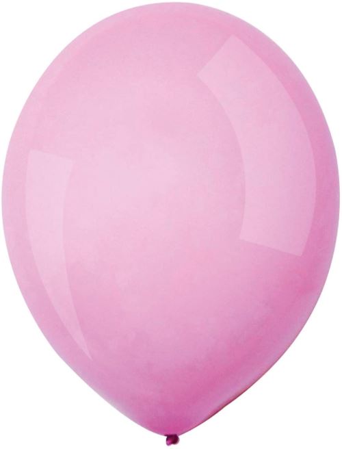 Amscan ballons Macaron 13 cm latex rose 100 pièces