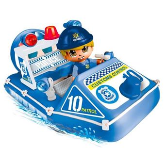 Pinypon Action - Le bateau de police - 1 figurine incluse
