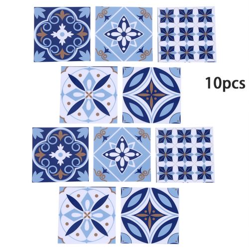 Autocollant Mural Étanche PVC Sticker Décor de Chambre 10Pcs