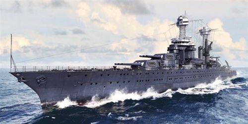 Uss Tennessee Bb-43 1941 - 1:700e - Trumpeter