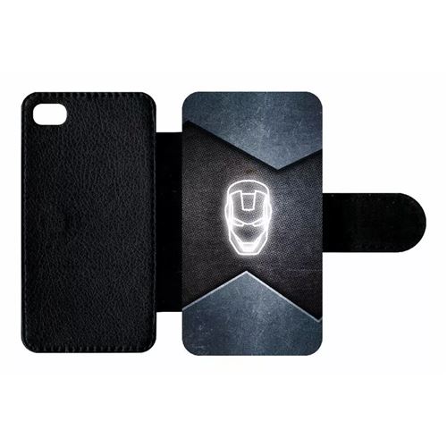 Etui À Rabat Apple Iphone 4 Et 4 S Superhero Iron The Man