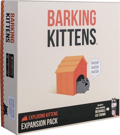Exploding Kittens jeu de société Barking Kittens extension
