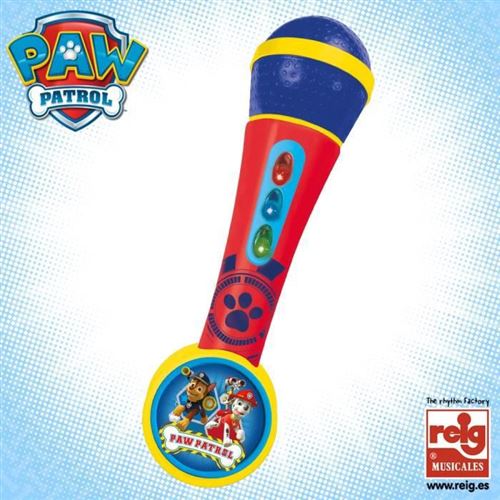 PATPATROUILLE Micro A Main Avec Amplificateur Et Rythmes