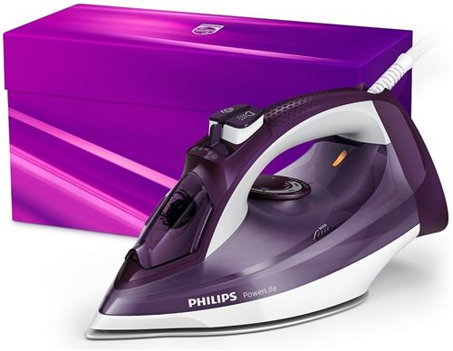 Philips PowerLife GC2995 - Fer à vapeur - semelle : SteamGlide - 2400 Watt