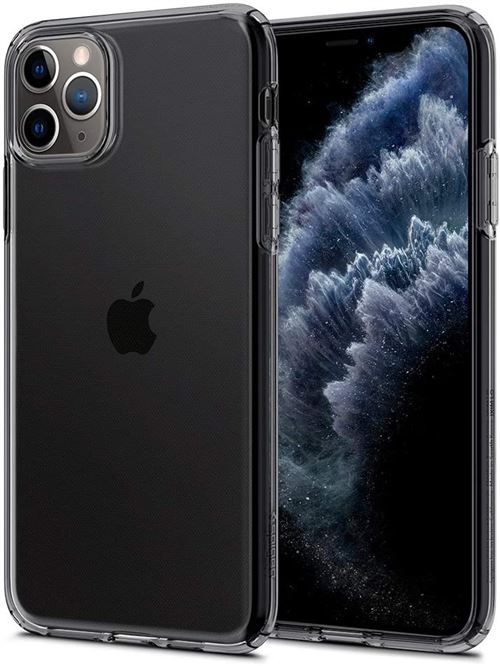 Spigen Liquid Crystal - Achterzijde behuizing voor mobiele telefoon - thermoplastic polyurethaan (TPU) - space-kristal - voor Apple iPhone 11 Pro Max