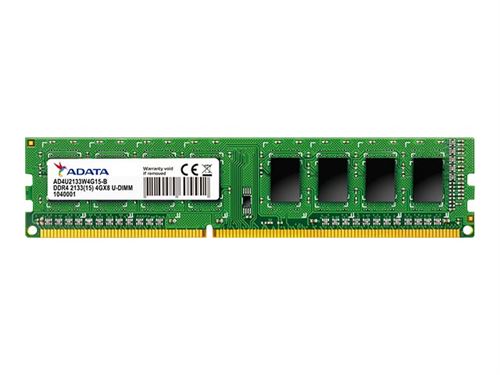 ADATA AD4U240038G17-S 8Go DDR4 2400MHz module de mémoire - Modules de mémoire (8 Go, 1 x 8 Go, DDR4, 2400 MHz, 288-pin DIMM)
